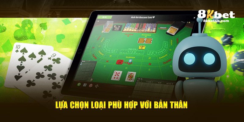 Chọn hình thức cực phù hợp với bản thân  